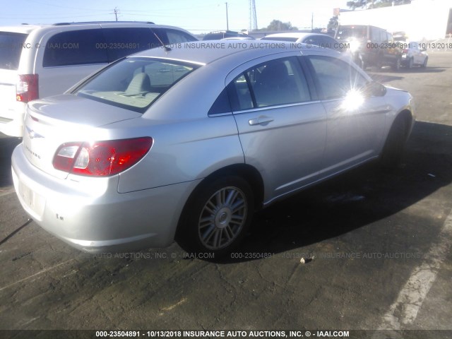 1C3LC56K47N669660 - 2007 CHRYSLER SEBRING TOURING SILVER photo 4