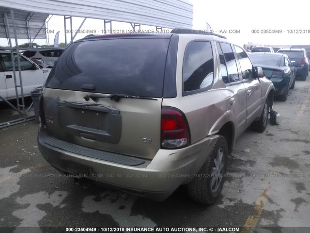 5GAET13P442211032 - 2004 BUICK RAINIER CXL TAN photo 4