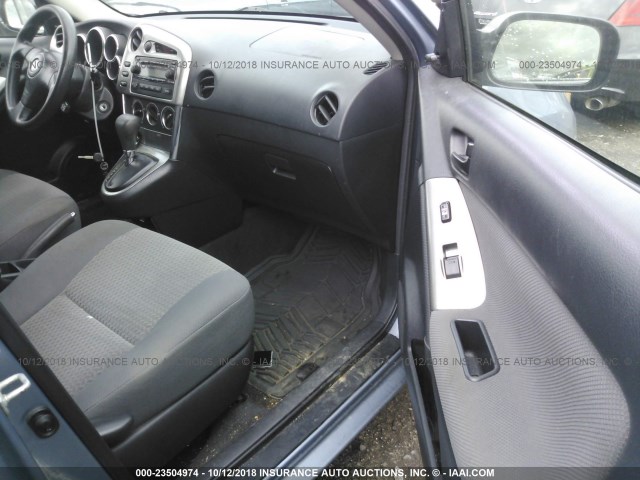2T1KR32E16C591124 - 2006 TOYOTA COROLLA MATRIX XR BLUE photo 5