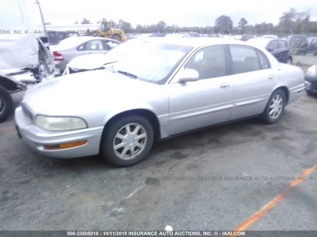 1G4CU541014149600 - 2001 BUICK PARK AVENUE ULTRA SILVER photo 2