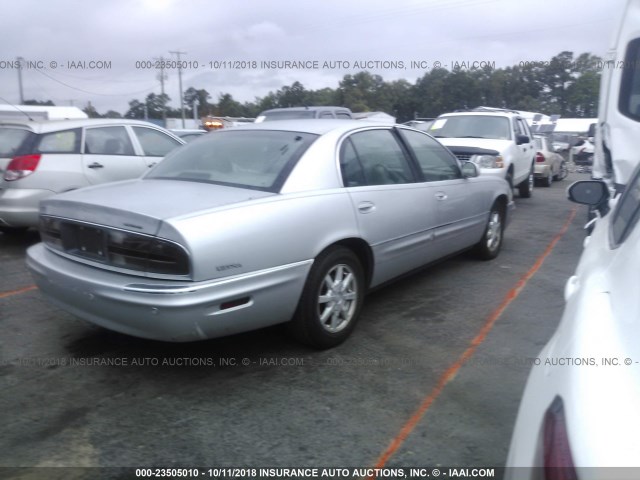 1G4CU541014149600 - 2001 BUICK PARK AVENUE ULTRA SILVER photo 4