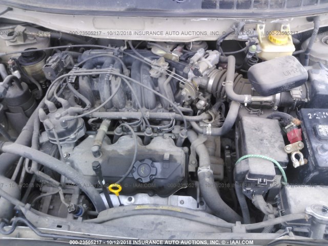 4N2XN11T9XD833701 - 1999 NISSAN QUEST SE/GLE/GXE Champagne photo 10