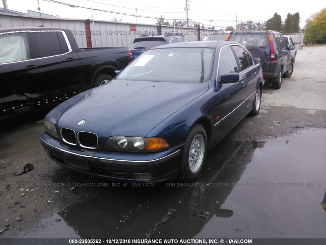 WBADD6329WBW33208 - 1998 BMW 528 I AUTOMATIC BLUE photo 2