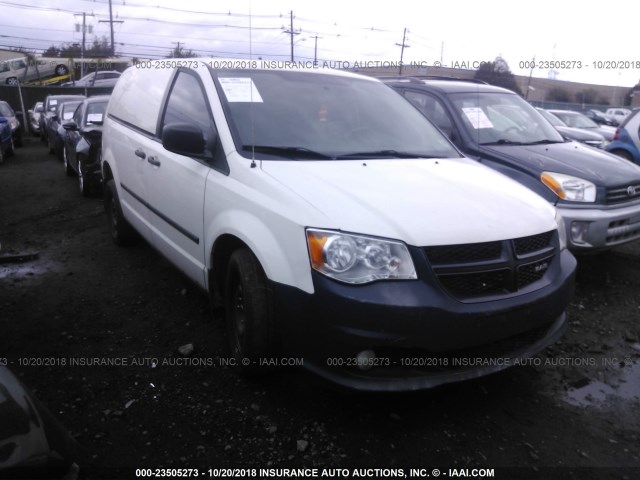 2C4RDGAG3CR371647 - 2012 DODGE RAM VAN WHITE photo 1