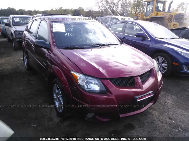 5Y2SL62843Z465726 - 2003 PONTIAC VIBE RED photo 1