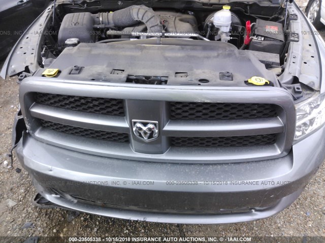 3C6JD6AT7CG278132 - 2012 DODGE RAM 1500 ST GRAY photo 10