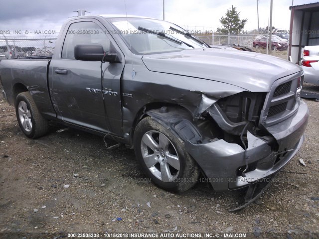 3C6JD6AT7CG278132 - 2012 DODGE RAM 1500 ST GRAY photo 6