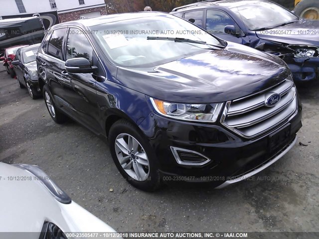 2FMPK4J95JBB61940 - 2018 FORD EDGE SEL BLACK photo 1