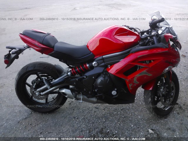 JKAEXEE18CDA03688 - 2012 KAWASAKI EX650 EC RED photo 8