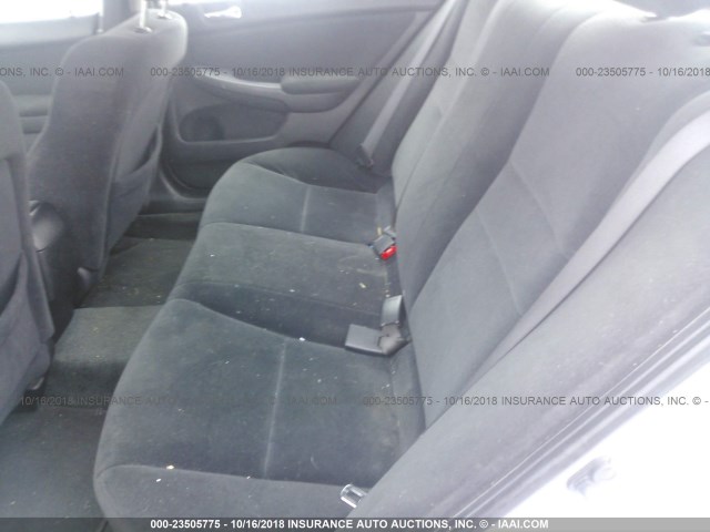 1HGCM56136A084043 - 2006 HONDA ACCORD VALUE SILVER photo 8