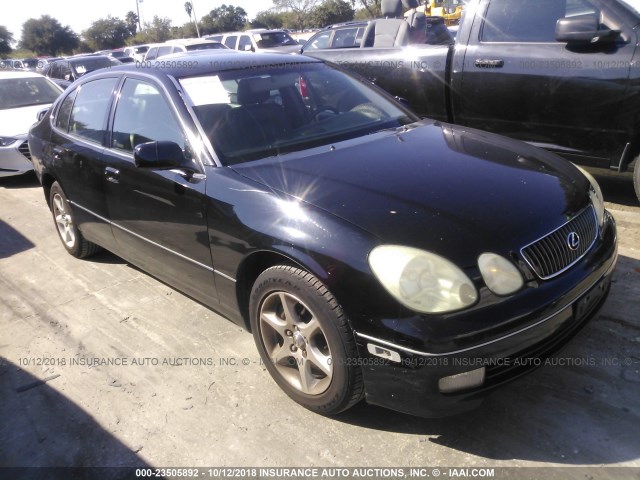 JT8BL69S210003067 - 2001 LEXUS GS 430 BLACK photo 1