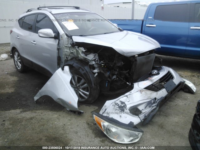 KM8JU3AC0DU683184 - 2013 HYUNDAI TUCSON GLS/LIMITED 银色 照片 1