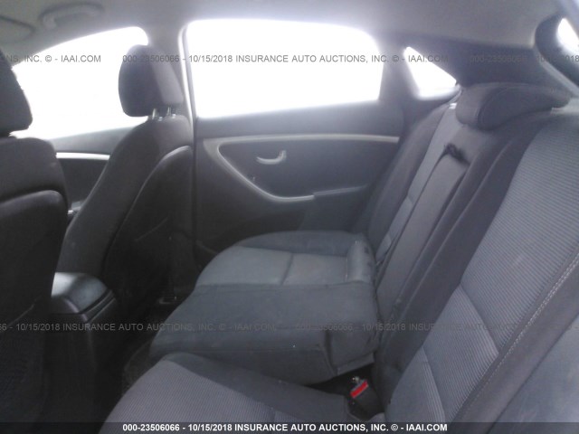 KMHD35LE0DU086904 - 2013 HYUNDAI ELANTRA GT SILVER photo 8