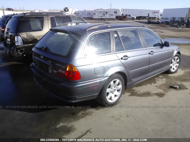 WBAEP33492PF00623 - 2002 BMW 325 XIT Light Blue photo 4