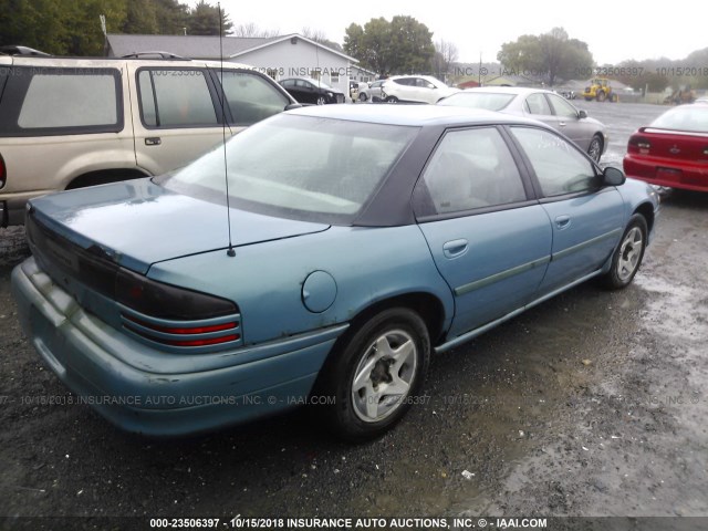 1B3HD46T1TF167485 - 1996 DODGE INTREPID BLUE photo 4