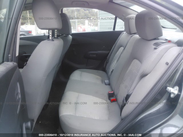 1G1JB5SG5H4171801 - 2017 CHEVROLET SONIC LS 灰色 照片 8