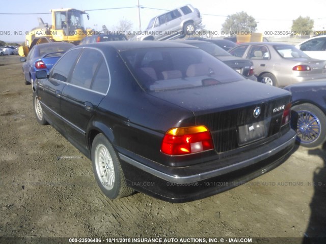 WBADN634XYGM68144 - 2000 BMW 540 I AUTOMATIC BLACK photo 3