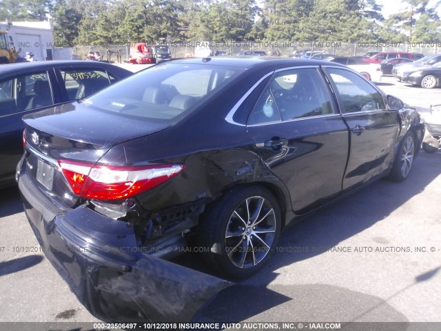 4T1BF1FK6GU123905 - 2016 TOYOTA CAMRY LE/XLE/SE/XSE 黑色 照片 4