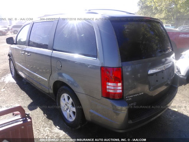 2A4RR8DX7AR366753 - 2010 CHRYSLER TOWN & COUNTRY TOURING PLUS GRAY photo 3