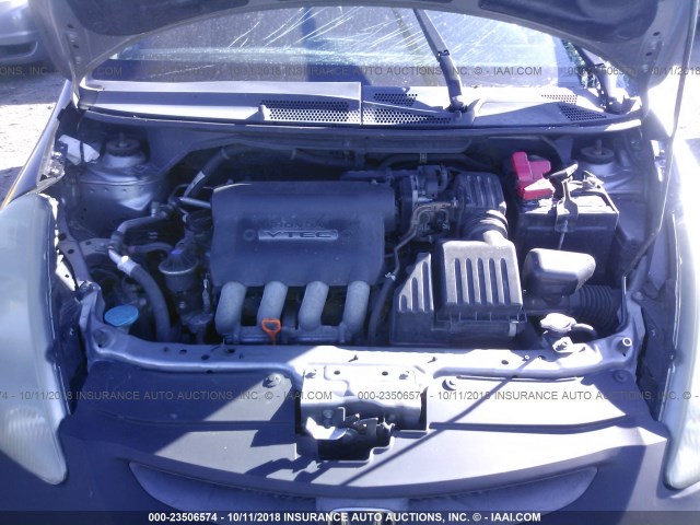 JHMGD38607S006701 - 2007 HONDA FIT S 灰色 照片 10