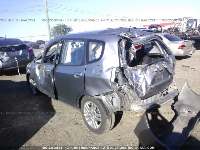 JHMGD38607S006701 - 2007 HONDA FIT S 灰色 照片 3