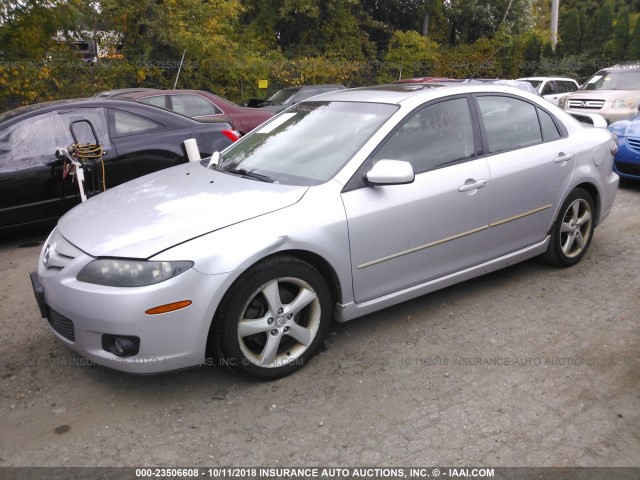 1YVHP84D365M05804 - 2006 MAZDA 6 S SILVER photo 2