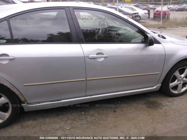 1YVHP84D365M05804 - 2006 MAZDA 6 S SILVER photo 6