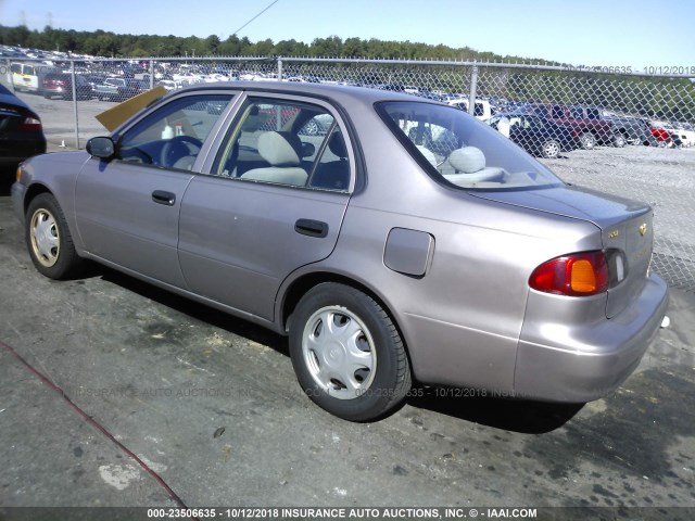 1NXBR12E5WZ116398 - 1998 TOYOTA COROLLA VE/CE/LE 金色 照片 3