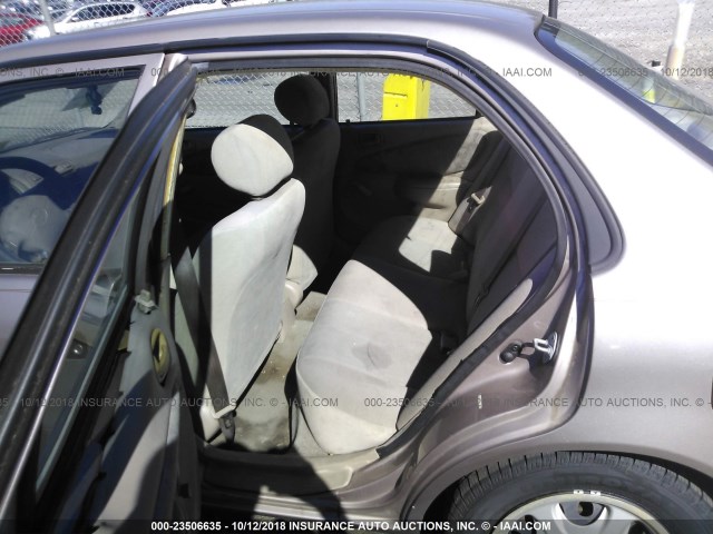 1NXBR12E5WZ116398 - 1998 TOYOTA COROLLA VE/CE/LE 金色 照片 8