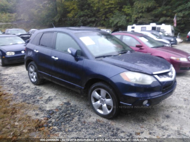 5J8TB18208A008156 - 2008 ACURA RDX BLUE photo 1