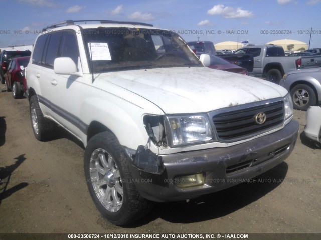 JT3HT05J6X0051366 - 1999 TOYOTA LAND CRUISER  WHITE photo 1