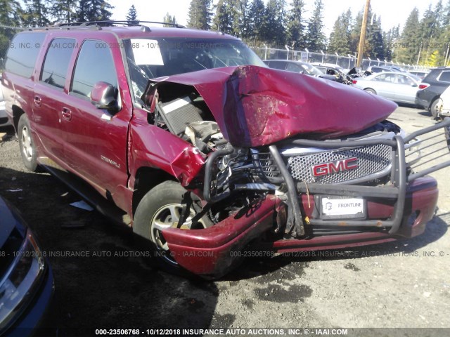 1GKFK66U54J275126 - 2004 GMC YUKON XL DENALI MAROON photo 1