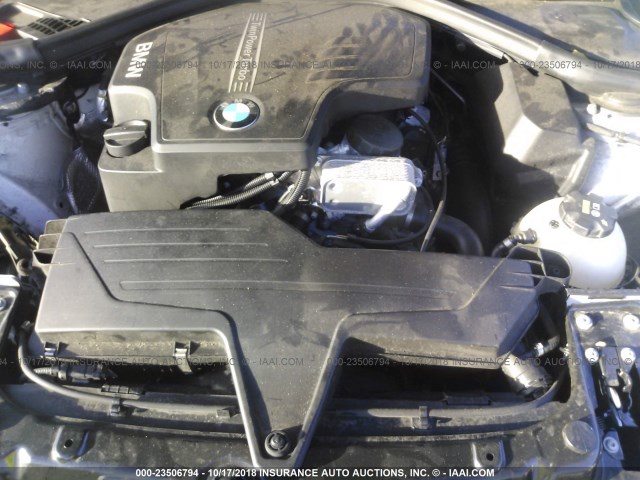 WBA3N9C59GK249810 - 2016 BMW 428 XI SILVER photo 10