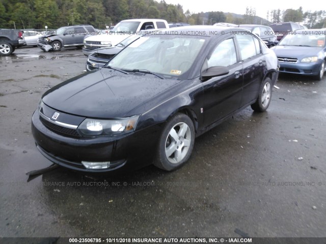 1G8AL55F46Z129198 - 2006 SATURN ION LEVEL 3 BLACK photo 2