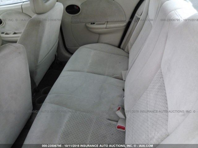 1G8AL55F46Z129198 - 2006 SATURN ION LEVEL 3 BLACK photo 8