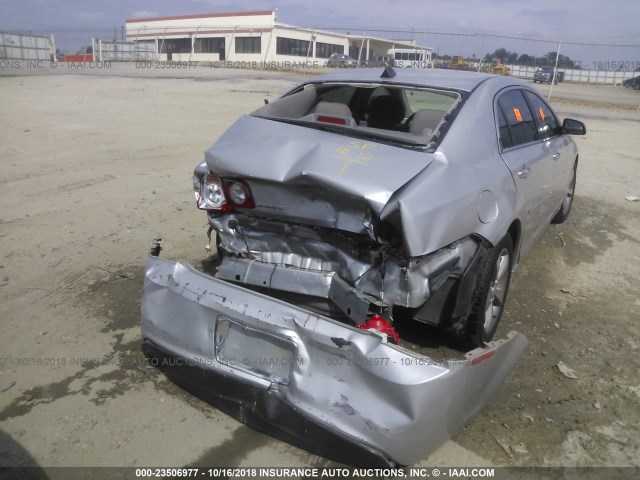 1G1ZC5E07CF132977 - 2012 CHEVROLET MALIBU 1LT SILVER photo 6