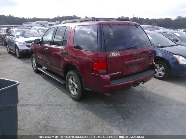 1FMZU63K05UB24597 - 2005 FORD EXPLORER XLT/XLT SPORT/NBX 红色 照片 3