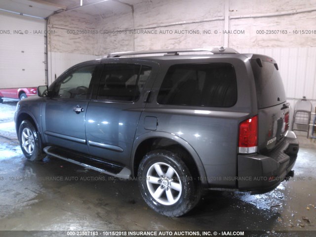 5N1AA0NC0AN608234 - 2010 NISSAN ARMADA SE/TITANIUM/PLATINUM GRAY photo 3