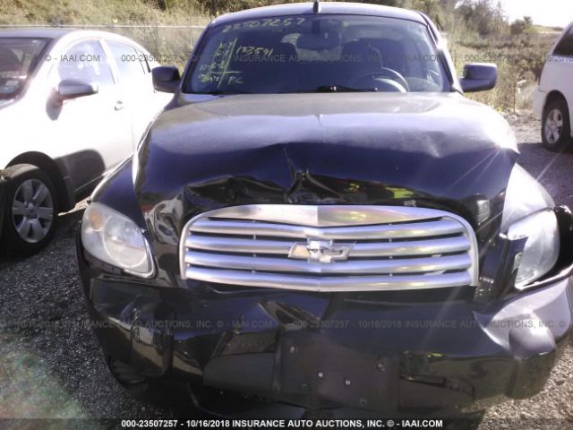 3GNBAAFW8BS544529 - 2011 CHEVROLET HHR LS Negro foto 6