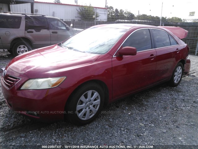 4T1BE46KX9U401910 - 2009 TOYOTA CAMRY SE/LE/XLE RED photo 2