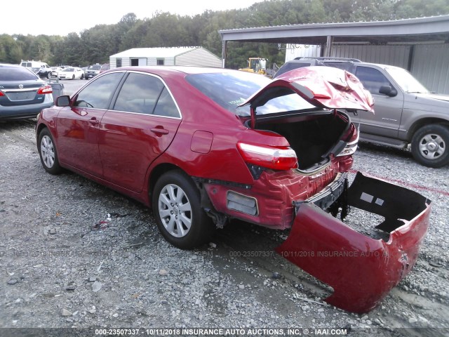 4T1BE46KX9U401910 - 2009 TOYOTA CAMRY SE/LE/XLE RED photo 3