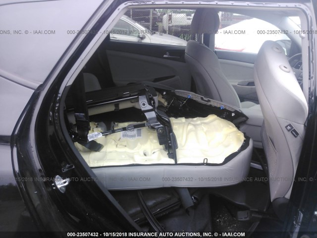 KM8J3CA21HU328525 - 2017 HYUNDAI TUCSON LIMITED/SPORT AND ECO/SE BLACK photo 8