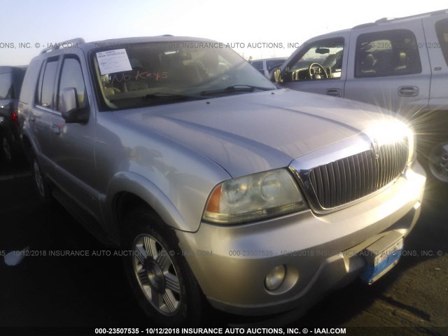 5LMEU68H94ZJ04262 - 2004 LINCOLN AVIATOR 银色 照片 1