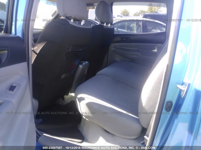 3TMLU42N19M024464 - 2009 TOYOTA TACOMA DOUBLE CAB 蓝色 照片 8