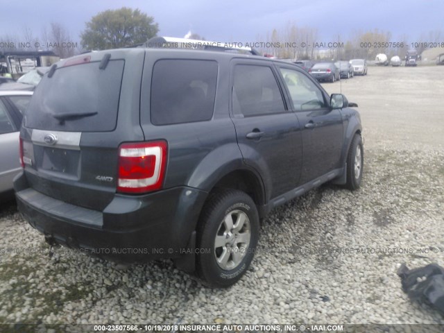 1FMCU94G69KA51576 - 2009 FORD ESCAPE LIMITED GRAY photo 4