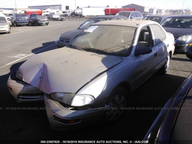 1Y1SK5268TZ026729 - 1996 GEO PRIZM LSI SILVER photo 2