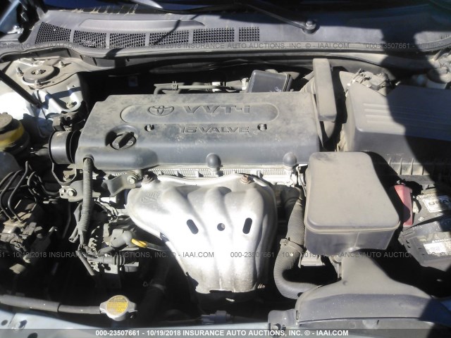 4T1BE46K68U766423 - 2008 TOYOTA CAMRY CE/LE/XLE/SE Light Blue photo 10