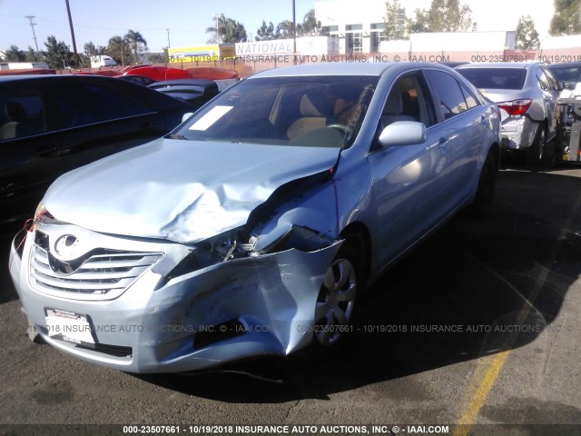 4T1BE46K68U766423 - 2008 TOYOTA CAMRY CE/LE/XLE/SE Light Blue photo 2