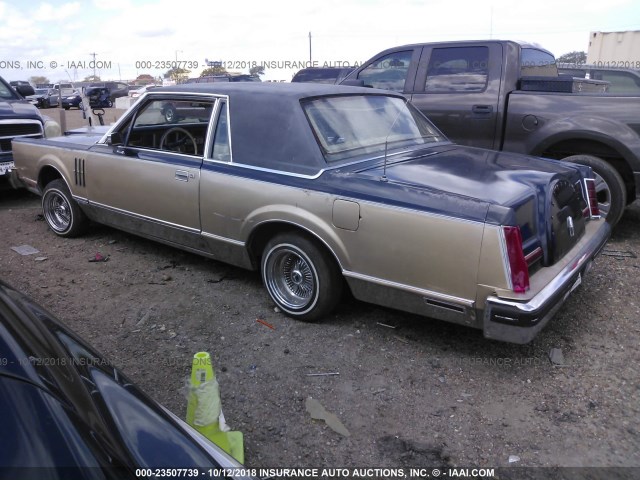 1MRBP95F5BY638686 - 1981 LINCOLN MARK VI GOLD photo 3