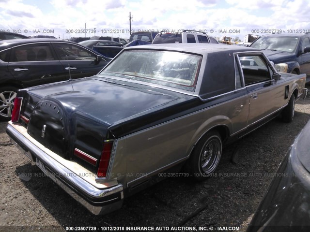 1MRBP95F5BY638686 - 1981 LINCOLN MARK VI GOLD photo 4